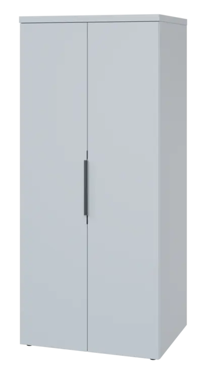 SIST 5 - 82 šatní skříň, 2-dveřová, tyč, 1820x800x600, bílá